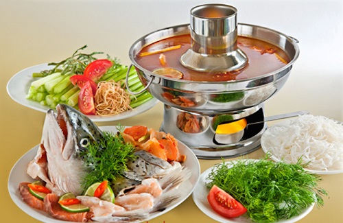 lẩu cá tầm